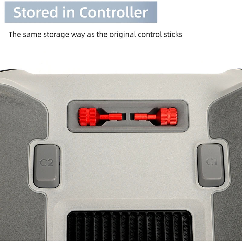 Stored in Controller The same storage way as the original control sticks C