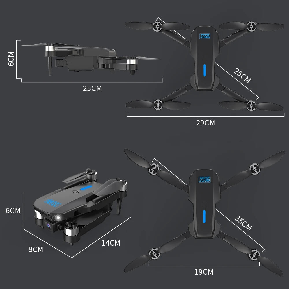 E88 MAX Drone 23 E88 MAX Drone features 2.4GHz anti-interference technology, built-in