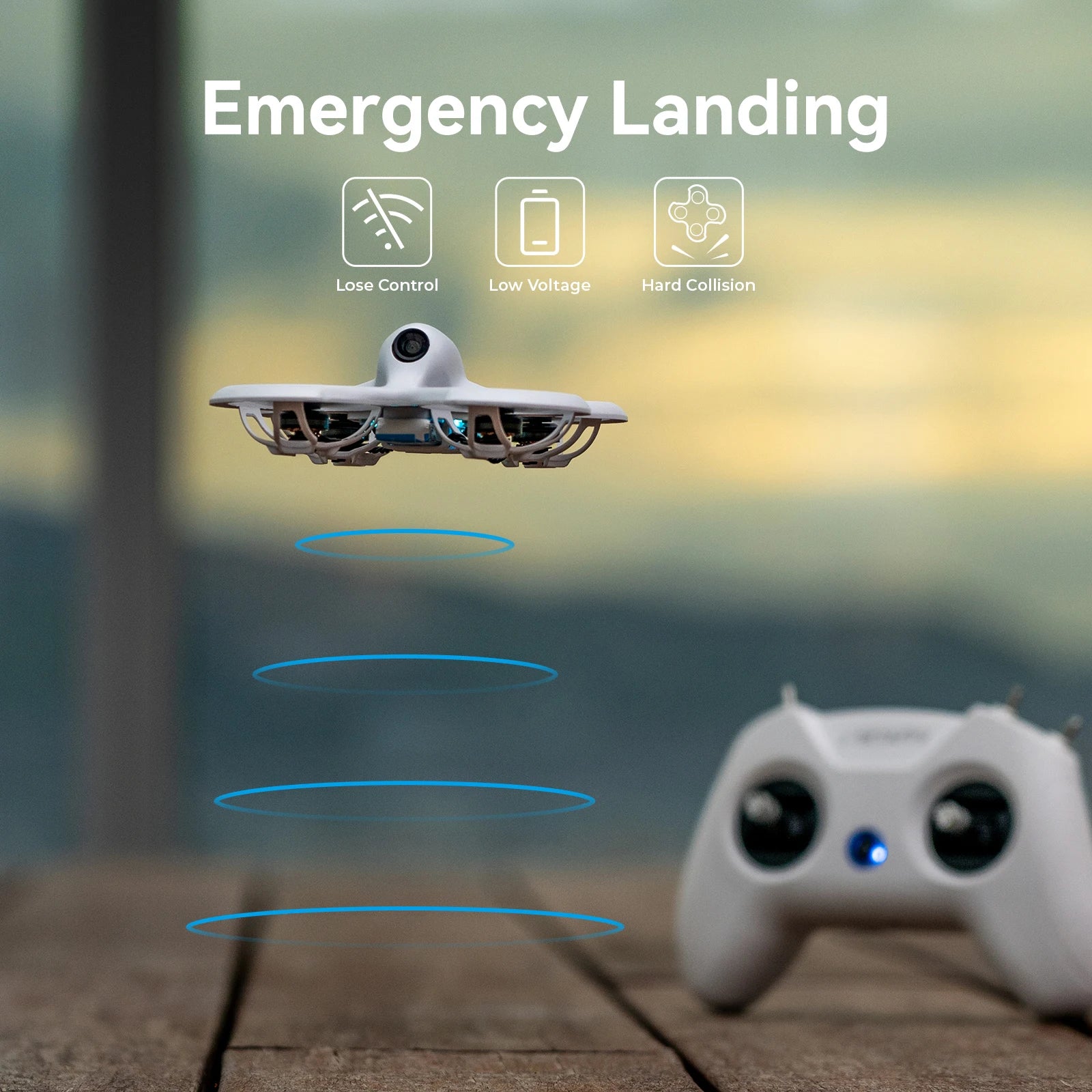 Cetus Pro/Cetus FPV Kit Indoor Racing Drone BNF/RTF Frsky D8 Lite Radio 2 SE Transmitter 5.8G 14DBI VR02 Goggles VTX Quadcopter 20 Emergency Landing Lose Control Low Voltage Hard Colli