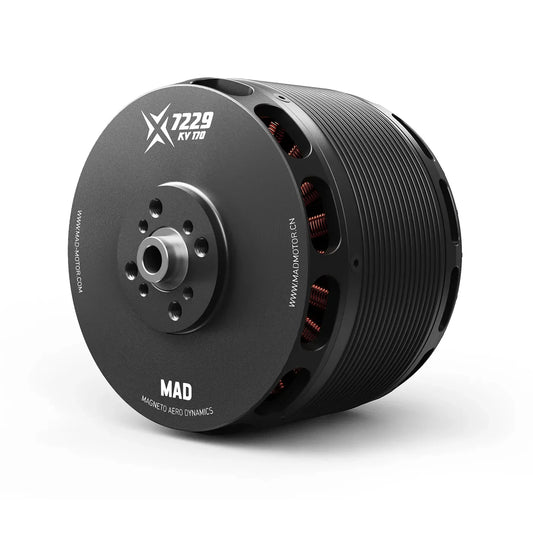 MAD X7229 VTOL Airplane Drone Motor - 12S 170KV 18.3kgf Brushless Motor Suitable for 120E-170E Aircraft,Corresponding to Gasoline Engine About 30-40CC