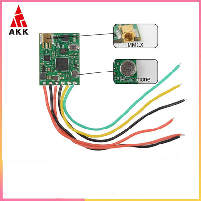 AKK Race VTX - 25mw 200mW switchable OSD configuration smart audio