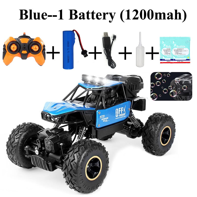 Paisible 4WD RC Car, Blue--1 Battery (1200mah) faa 1 0 D@