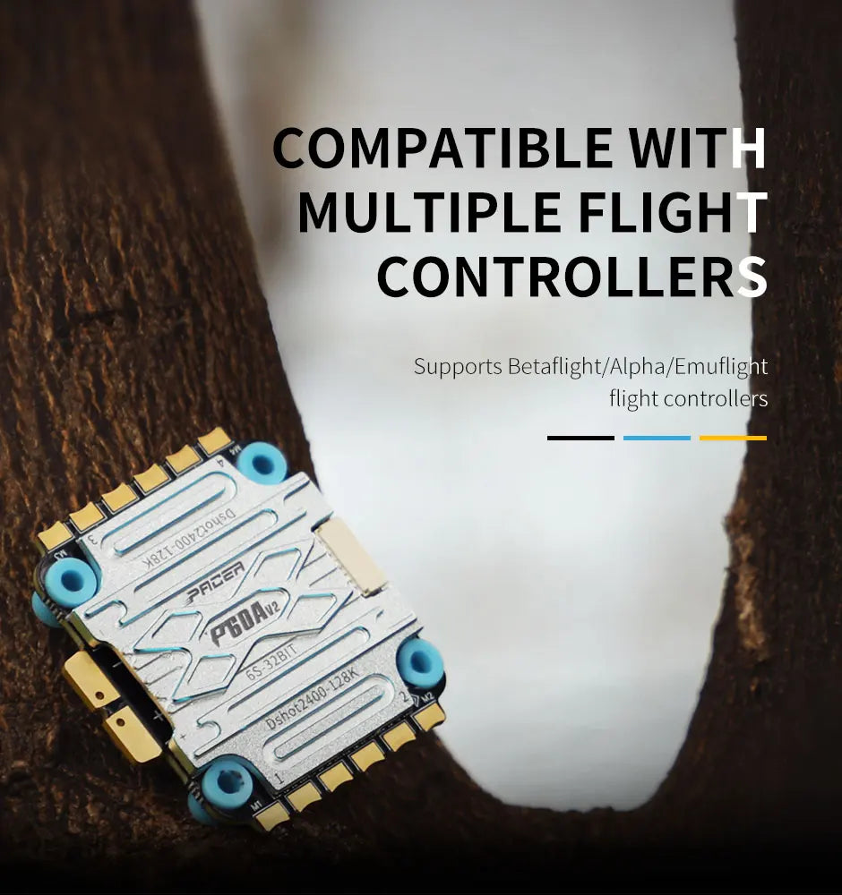 T-MOTOR P60A V2 Flight Controllers supports Betaflight/Alpha/Emuflight 6 MBZI-Oopao4sq FACZA PGOA