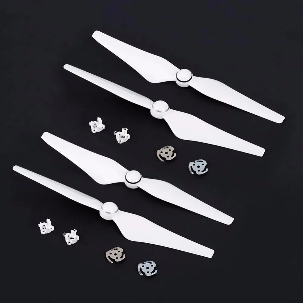 9450S Propeller for DJI Phantom 4 Pro - Quick Release Props Replacement Accessory Wing Fan Blade Kits Drone Accessories 9 9450S Propeller, lower flight noise, higher aerodynamic efficiency, lower power consumption and longer battery life