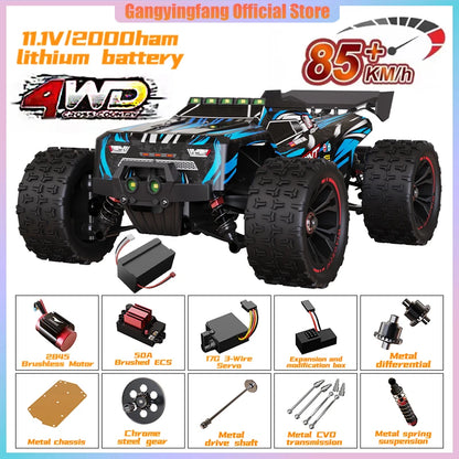 TSRC 9522 / 9522 Pro 1:16 Samochód RC 4WD Szybka Terenówka 85KM/H Bezszczotkowy lub 50KM/H Szczotkowy Monster Truck