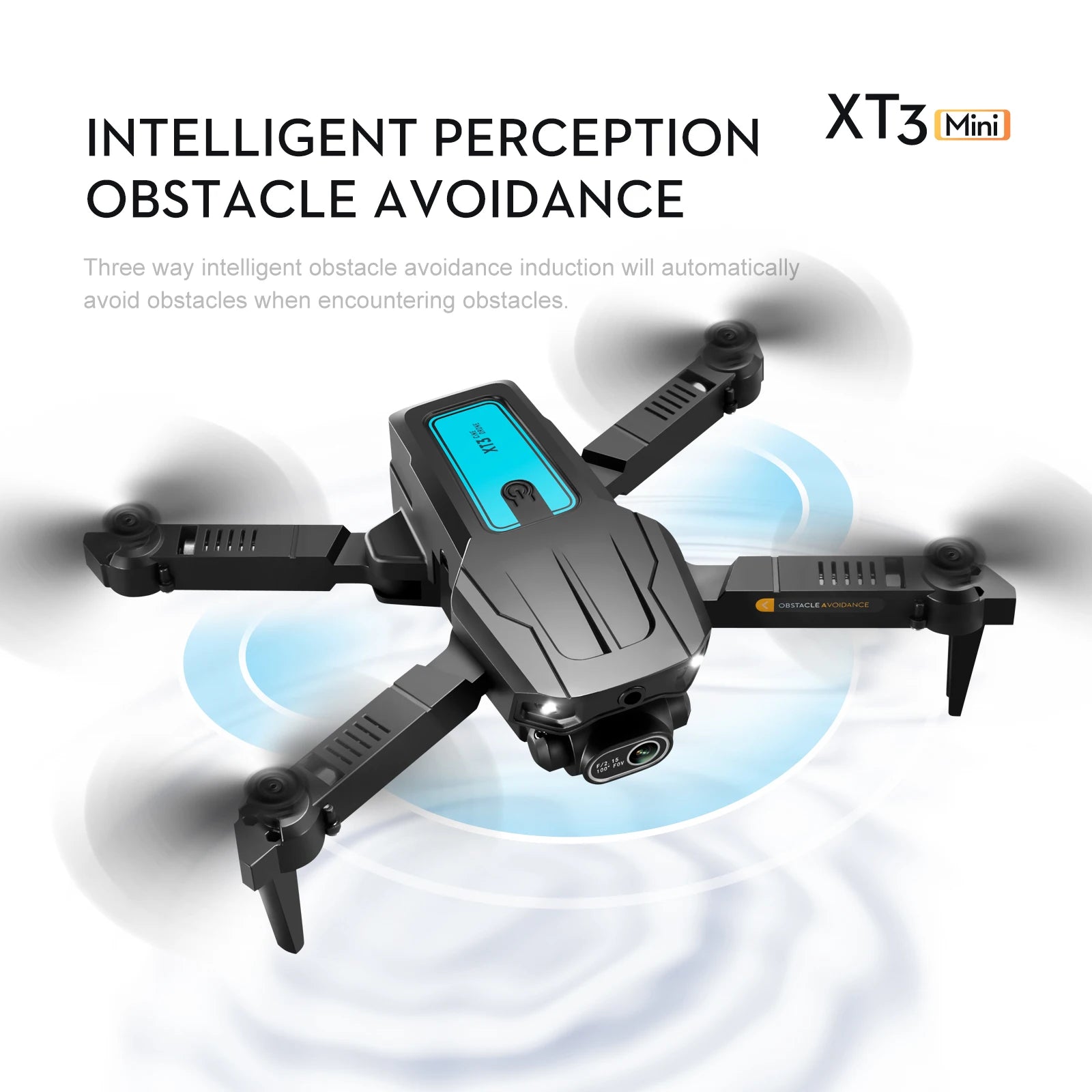 XT3 Drone - 4K Dual Camera Obstacle Avoidance Optical Flow Positioning Foldable Quadcopter Toys Gifts 31 XT3 Drone, intelligent perception xt3 mini obstacle avoidance induction will automatically