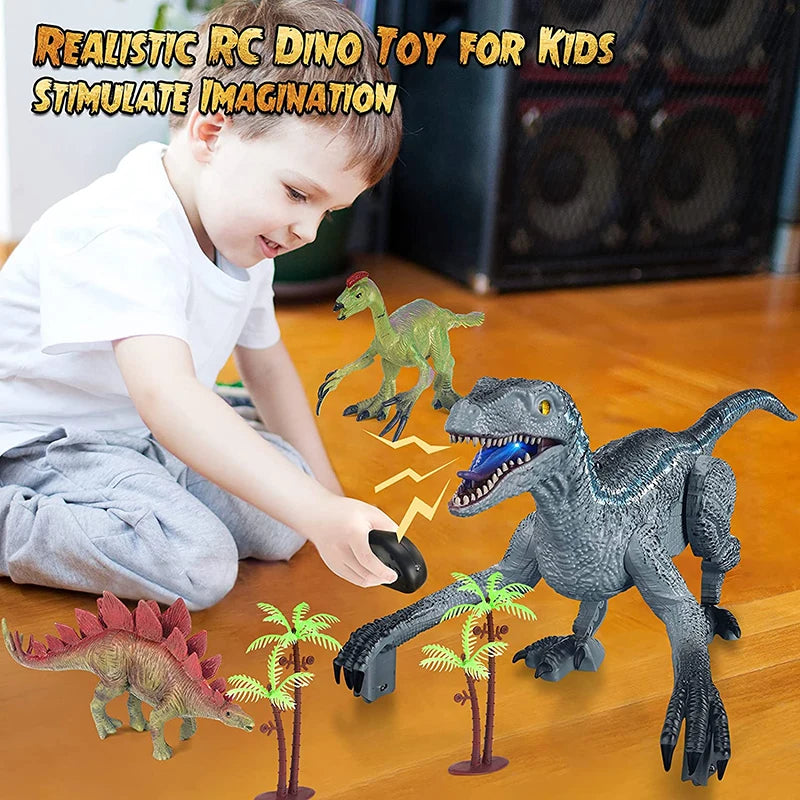 Electric Walking Remote Controlled Spray Dinosaur, REALSuG RG Dino Toy FOR KiDS Suuwavve