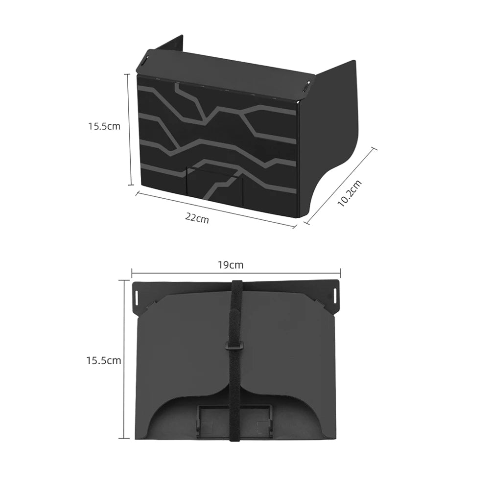 Curved design on both sides, shading does not affect the use of controller buttons and data