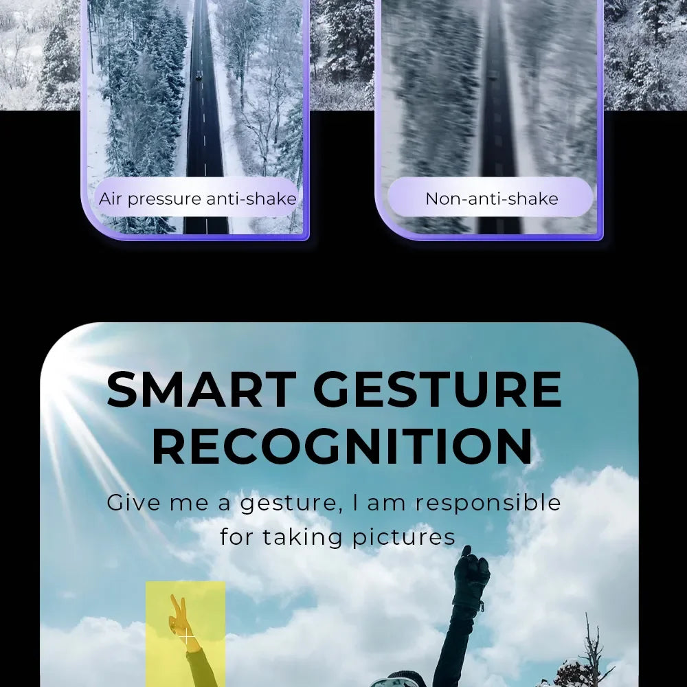 E66 Drone - Professional HD Camera, SMART GESTURE RECOGNITION Give me a gesture, am responsible