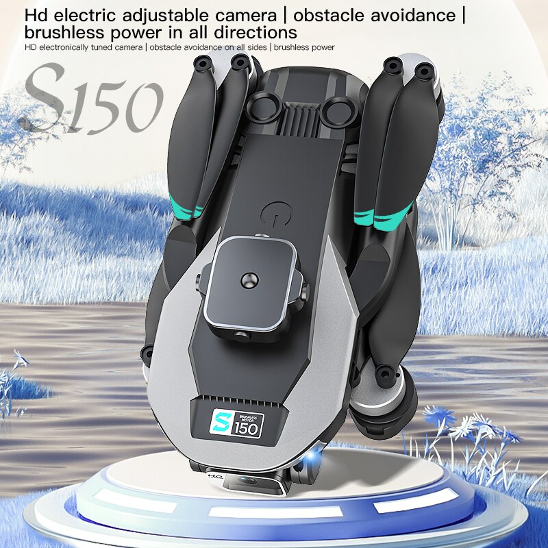 S150 Drone, Hd electric adjustable camera obstacle avoidance brushless power in all directions