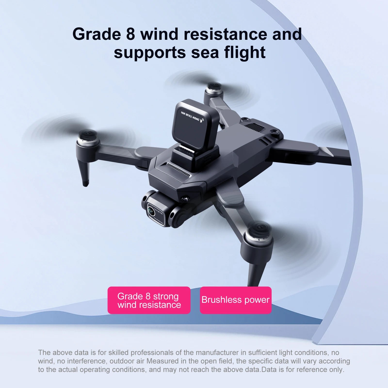 S109 GPS Drone, the above data is for skilled professionals of the manufacturer in sufficient light conditions, no wind, no
