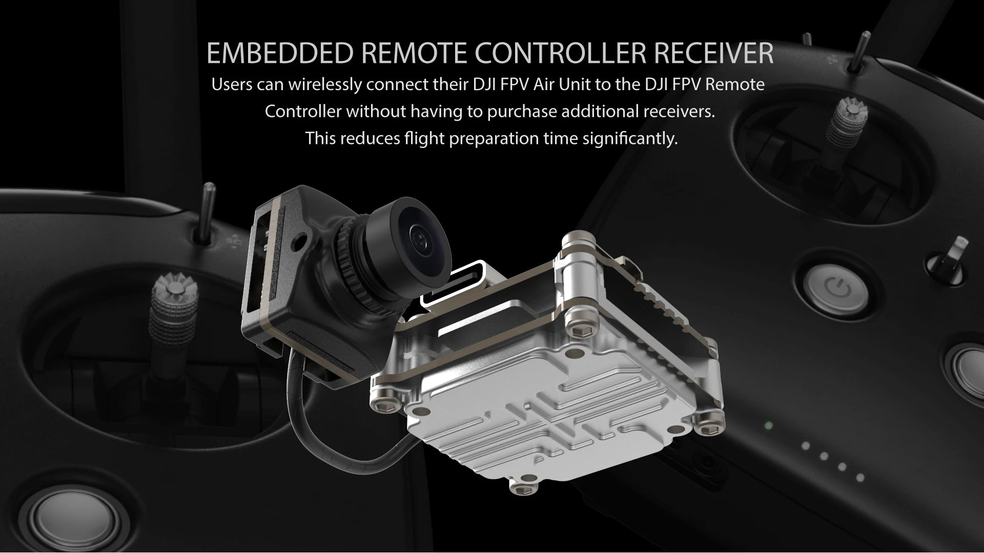 EMBEDDED REMOTE CONTROLLER RECEIVER Users can wireless