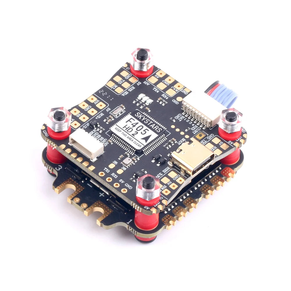 NEW Skystars F405 F4 Flight Controller, 1 x Skystars F405 HD2 Flight controller x 55A 4in