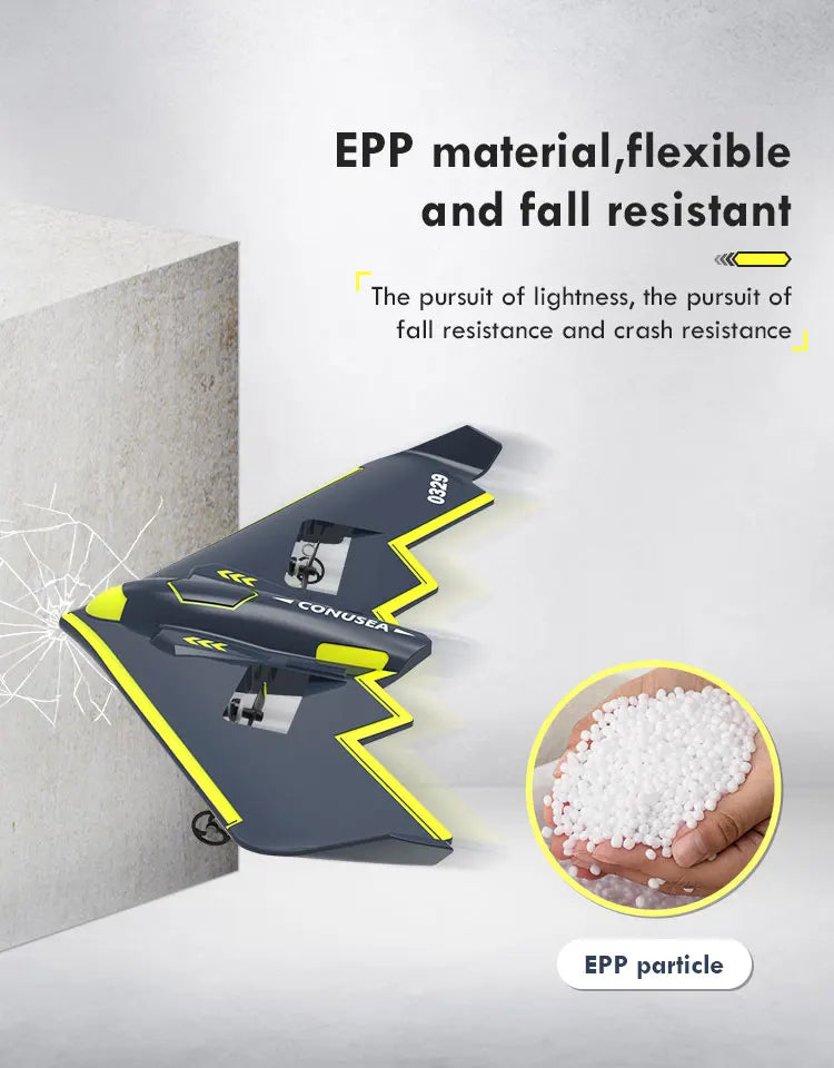 TY8 RC Airplane - Electric Fixed Wing Fight Remote Control Fall Resistant Glider Aircraft Toy for Kids Children Plane Gift 23 TY8 RC Airplane, EPP material,flexible and fall resistant The pursuit of lightness, the pursuit of fall