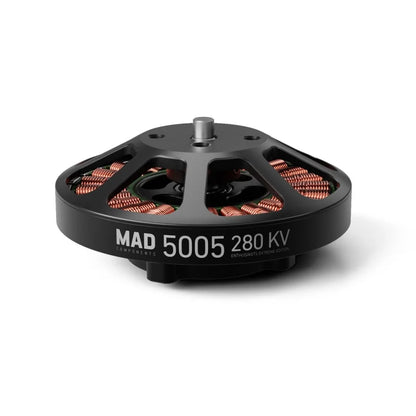 MAD 5005 EEE Drone Motor, Brushless drone motor for quadcopters, hexacopters, or octocopters with KV options: 280, 350, or 440.