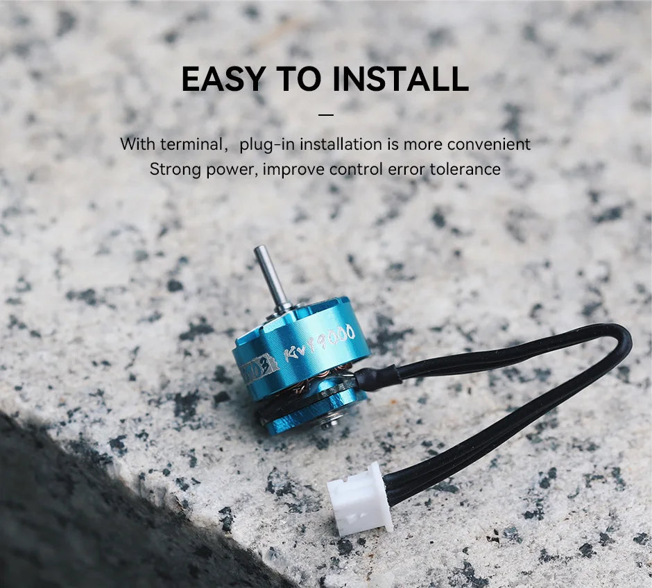 T-MOTOR, EASY TO INSTALL With terminal, plug-in installation is more convenient Strong power