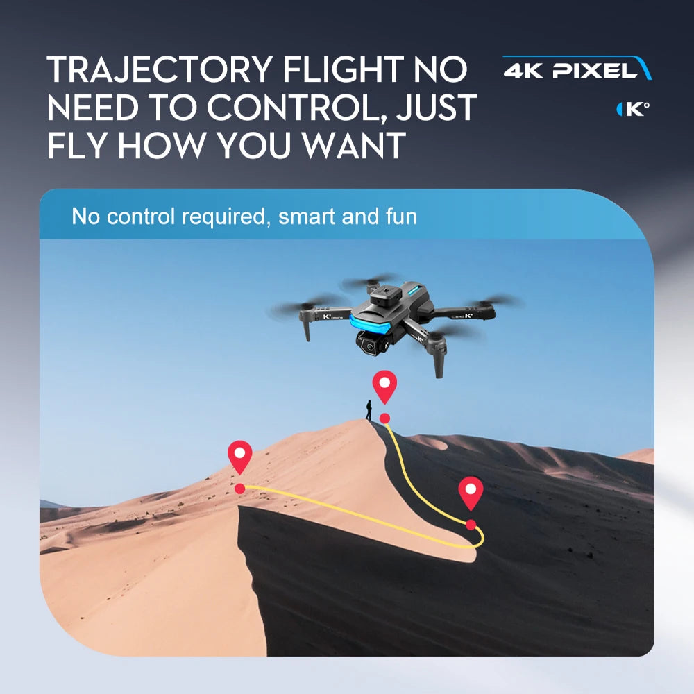 LSRC XT5 Mini Drone, trajectory flight no 4k pixel need to control, just k