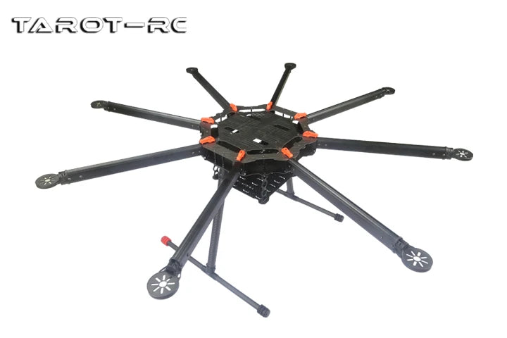 TAROT X8-Lite 8-Axis Multirotor UAV Frame, cloud platform under mount adopts a one-piece perforated design to ensure a