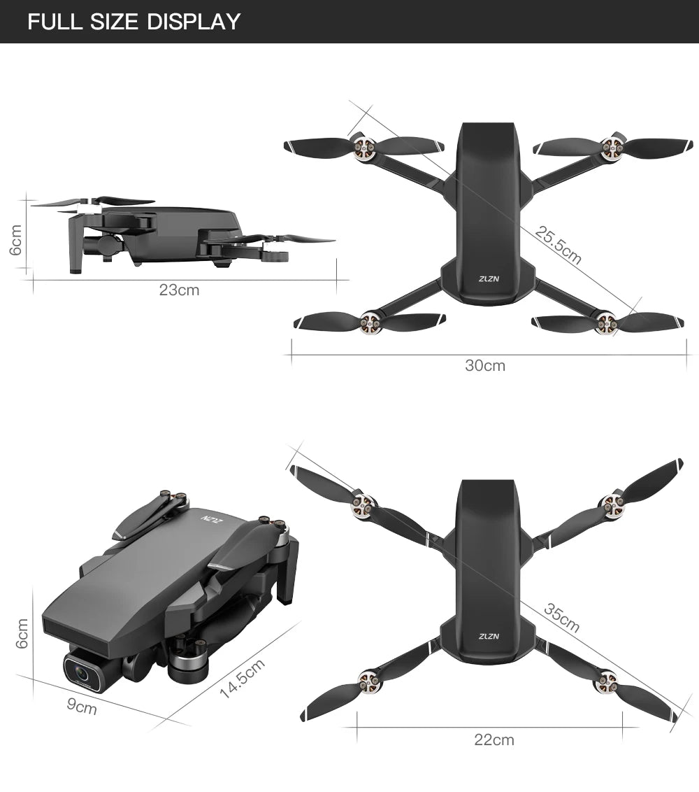 zll sg107pro mini drone - with wifi