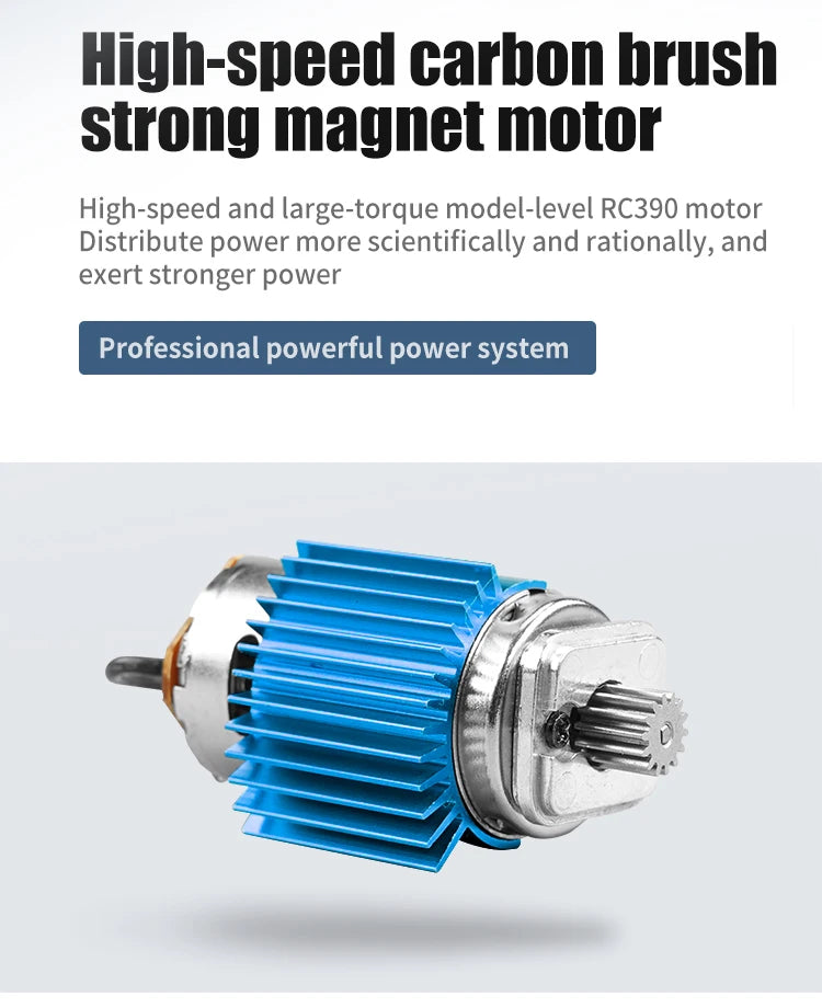 high-speed carbon brush Strong magnet motor High-speed and large-torque model-