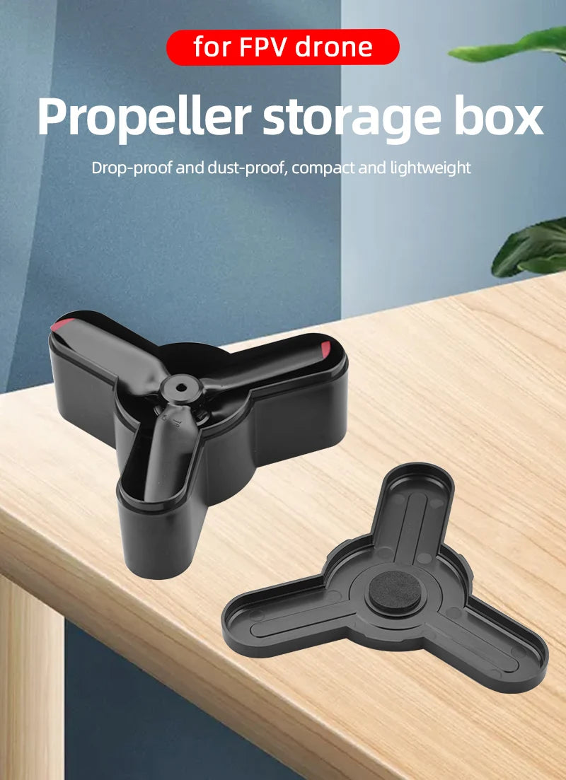 DJI FPV Propeller, for FPV drones Propeller storage box Drop-proof and dust-proof; compact
