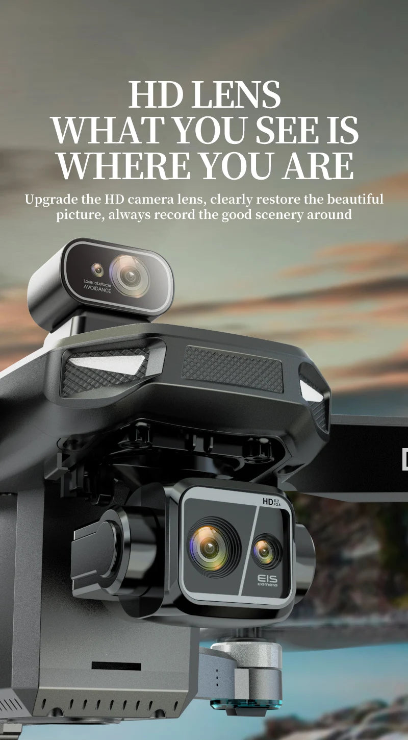 KF104 MAX2 Drone, Capture life-like moments with enhanced 4K visuals and precise obstacle avoidance.