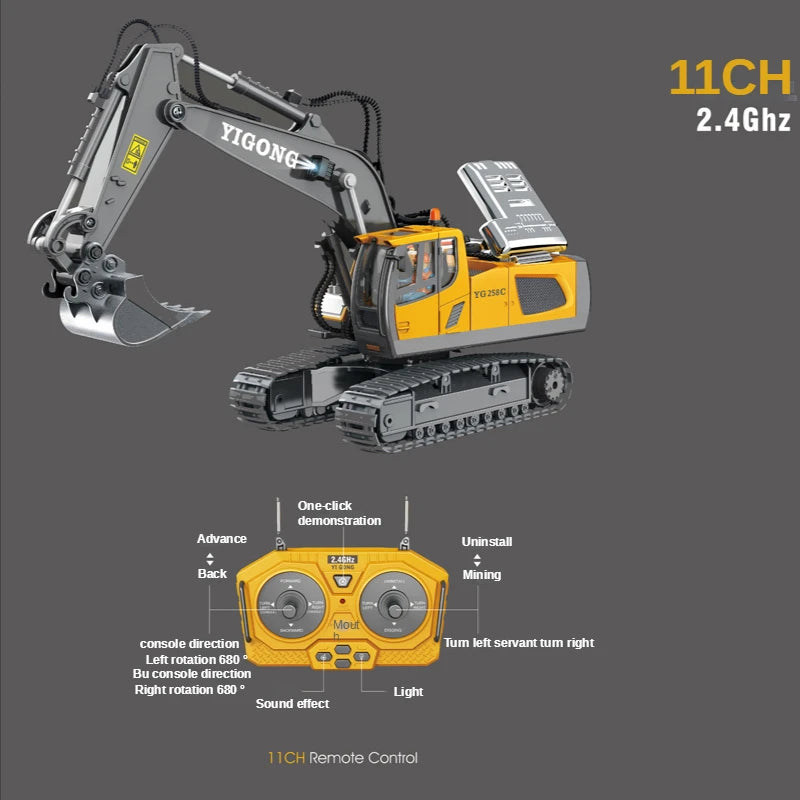 2.4Ghz One click demonstration Advance Uninstall Fck Back Mining Mout console direction