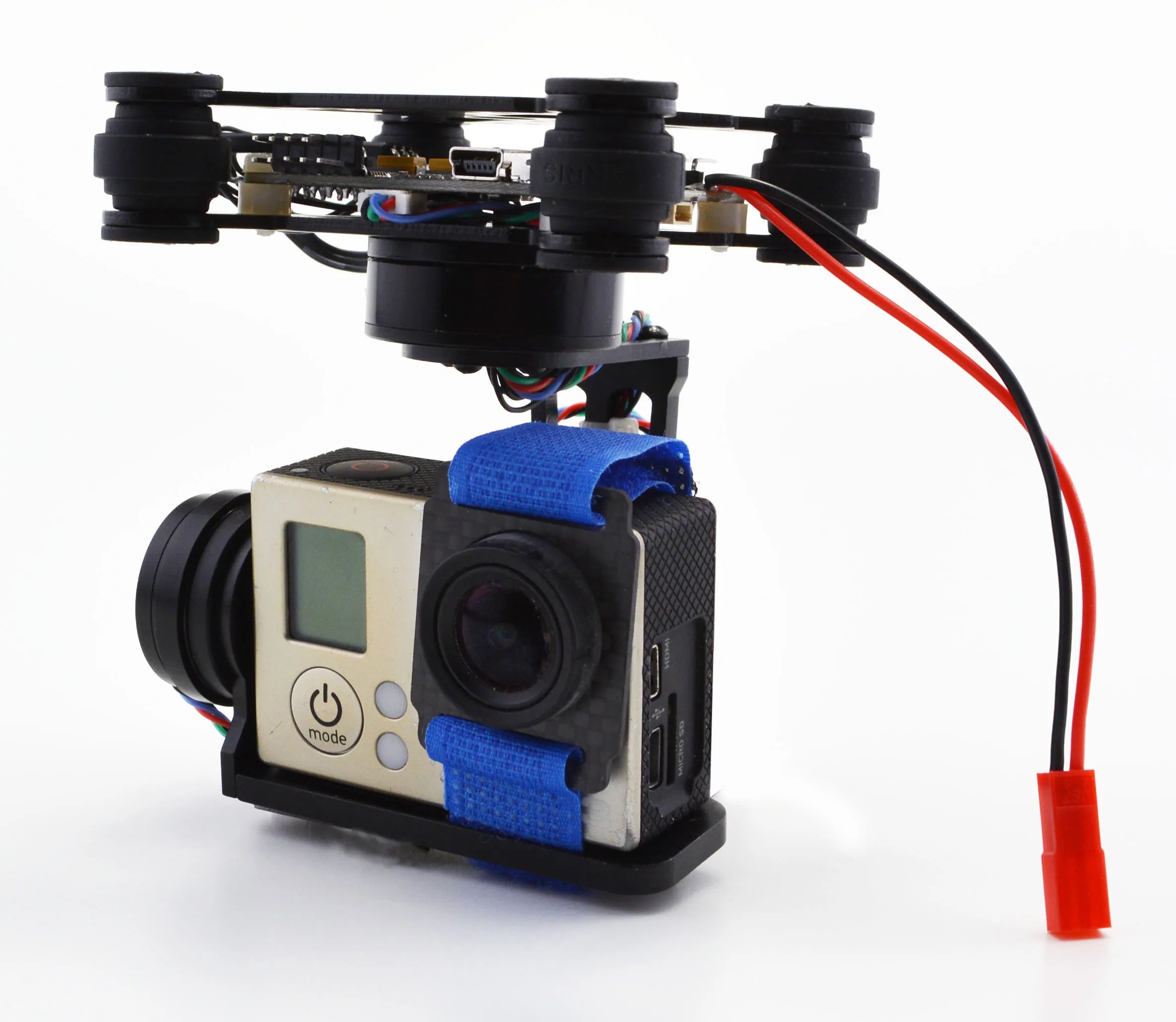 RTF 3 Axis 3Axis Brushless Gimbal, mm x 50 mm, 45 mm bolt to bolt, holes 3