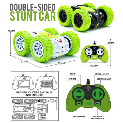 DOUBLE-SIDED STUNT CAR 45MM 90mM 97mm