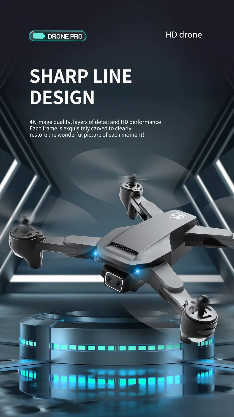 S186 Drone, drone pro hd drone sharp line design 4k image quality,