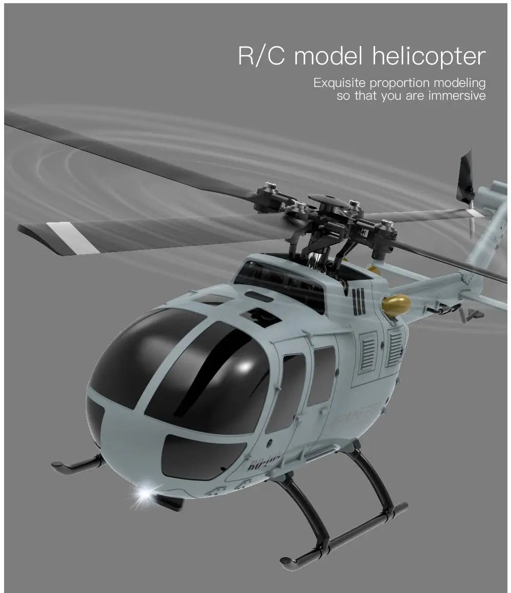 Eachine E120 RC Helicopter, RIC model helicopter Exquisite proportion modeling SO that you are