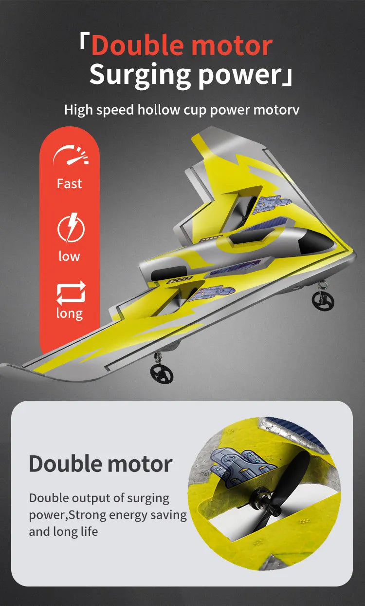 rDouble motor Surging powerj High speed hollow cup power motorv Fast low