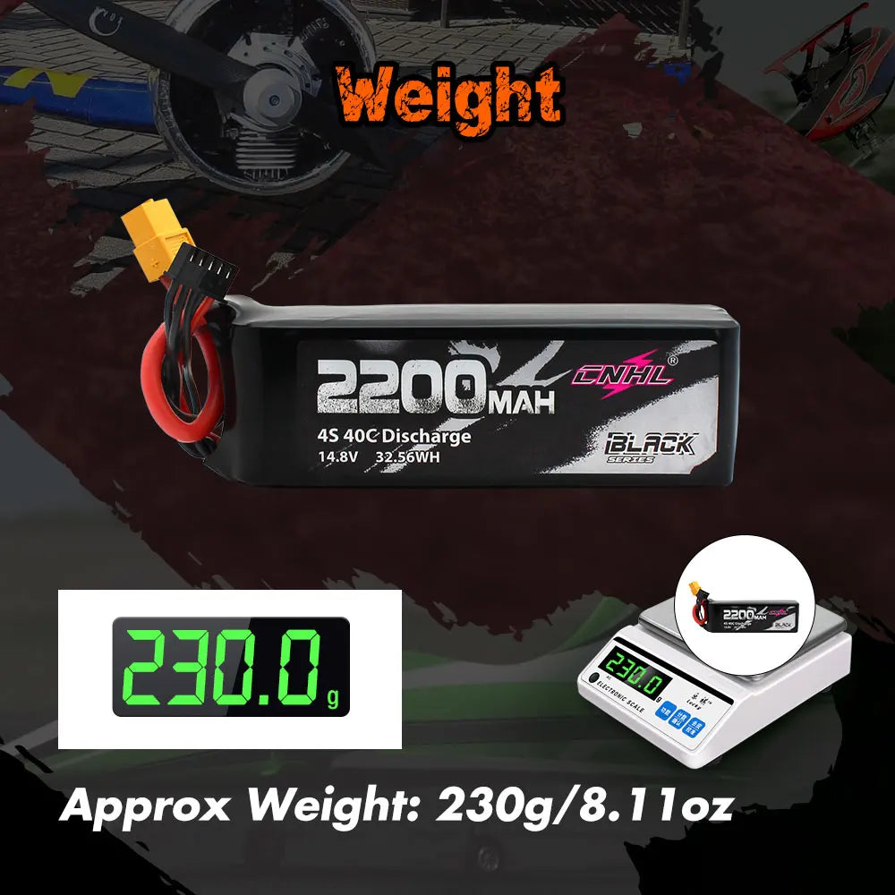 2PCS CNHL 2200mAh Battery - 3S 4S 6S 11.1V 14.8V 22.2V Lipo Battery With XT60 Plug For RC Car Airplane Helicopter Quadcopter Hobby FPV Drone Battery 20 2PCS CNHL 2200mAh Battery, 4.If the new battery won’t hold a full charge or loss the charge very quickly
