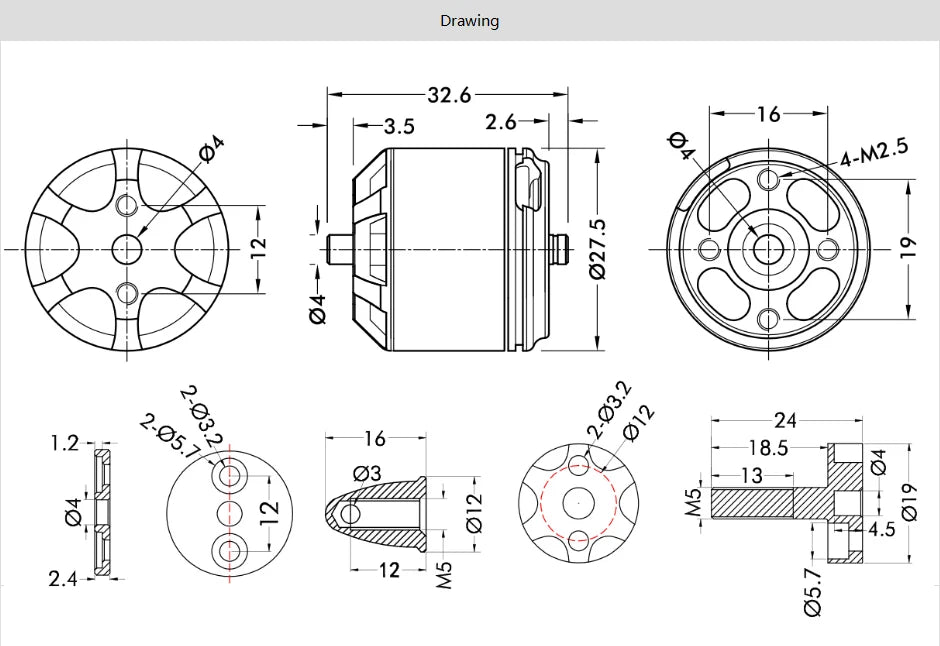 T-motor MN2212 KV780 KV920 Brushless Motor 2-4S 0.92KG Thrust for multi-rotor copter drones 14 T-motor, 55g ldle current(10)@10v(A)........................................................