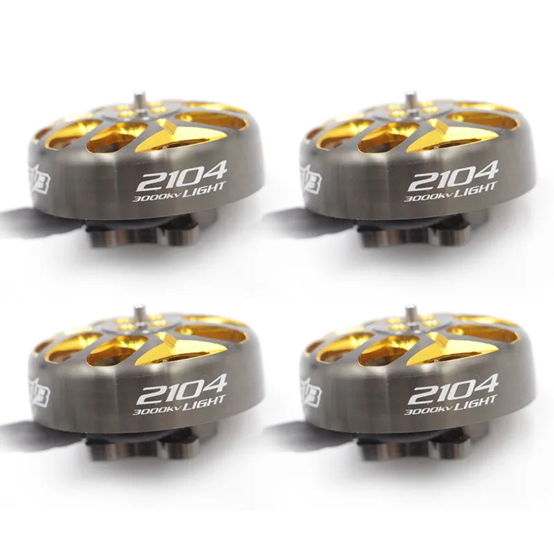 RCINPower GTS V3 2104 3000KV brushless motor, ideal for FPV racing drones with high performance and efficiency.