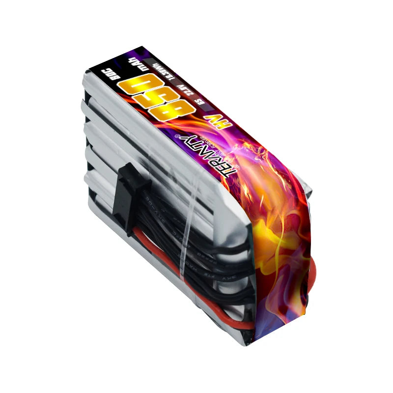 5.jpg Teranty 6S HV 22.8V 850mAh 80/160C Lipo Battery, Teranty 6S HV 22.8V 850mAh drone battery with CE certification.