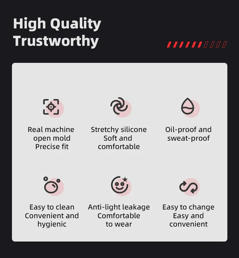 Avata Goggles 2 Eye Mask, High Quality Trustworthy Real machine Stretchy silicone Oil-proof and open mold Soft and sweat-