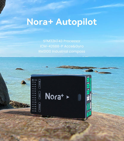 CUAV New Open Source Nora+ Flight Controller, AccesGyro RM3IOO Industrial compass Ret Norat 
