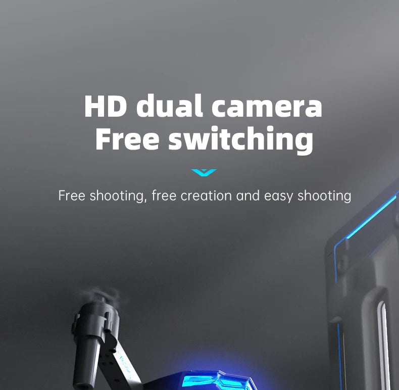 X6 pro Drone, hd dual camera free switching free shooting, free creation and easy