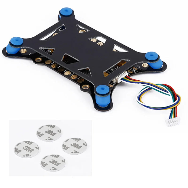 APM / PIXHAWK / PX4 5 in 1 PDB - Super Shock Absorber Integrated Power Module ESC Power Distribution Board 5V & 12V BEC 5 APM / PIXHAWK / PX4 5 in 1 PDB, the plug of the power module can be directly connected to the official version of the APM 2.5