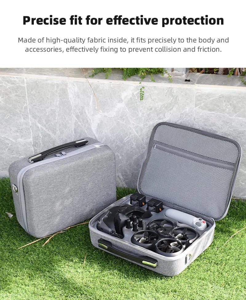 Shoulder Bag for DJI Avata - Carrying Bag Portable Storage Bag Outdoor Handbag Drone Accessories 11 Shoulder Bag for DJI Avata, high-quality fabric inside, it fits precisely to the body and accessories, effectively fixing to prevent