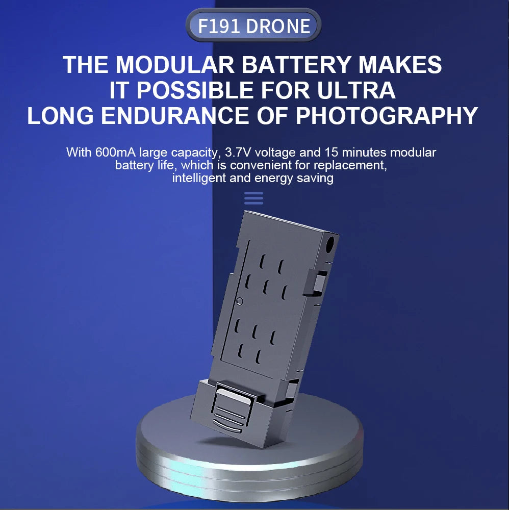 XYRC F191 Mini Drone - 4K HD Camera Optical Flow Positioning Obstacle Avoidance Foldable Quadcopter RC Dron Toys Gifts 40 XYRC F191 Mini Drone, f191 drone the modular battery makes it possible for ultra long