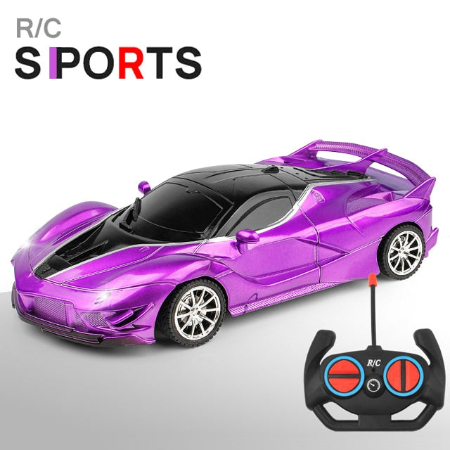 1/18 RC カー LED ライト 2.4 グラムラジオリモコンスポーツカー