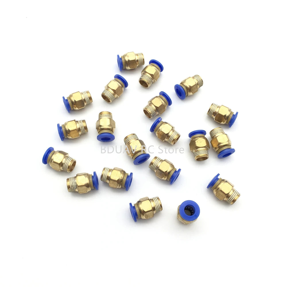 6mm 8mm LICHENG Nozzle water outlet connector - trachea quick connector/external thread straight through for agricultural drones 10 6mm 8mm LICHENG Nozzle water outlet connector, 6mm 8mm LICHENG Nozzle water outlet connector SPECIFICATIONS Wheel