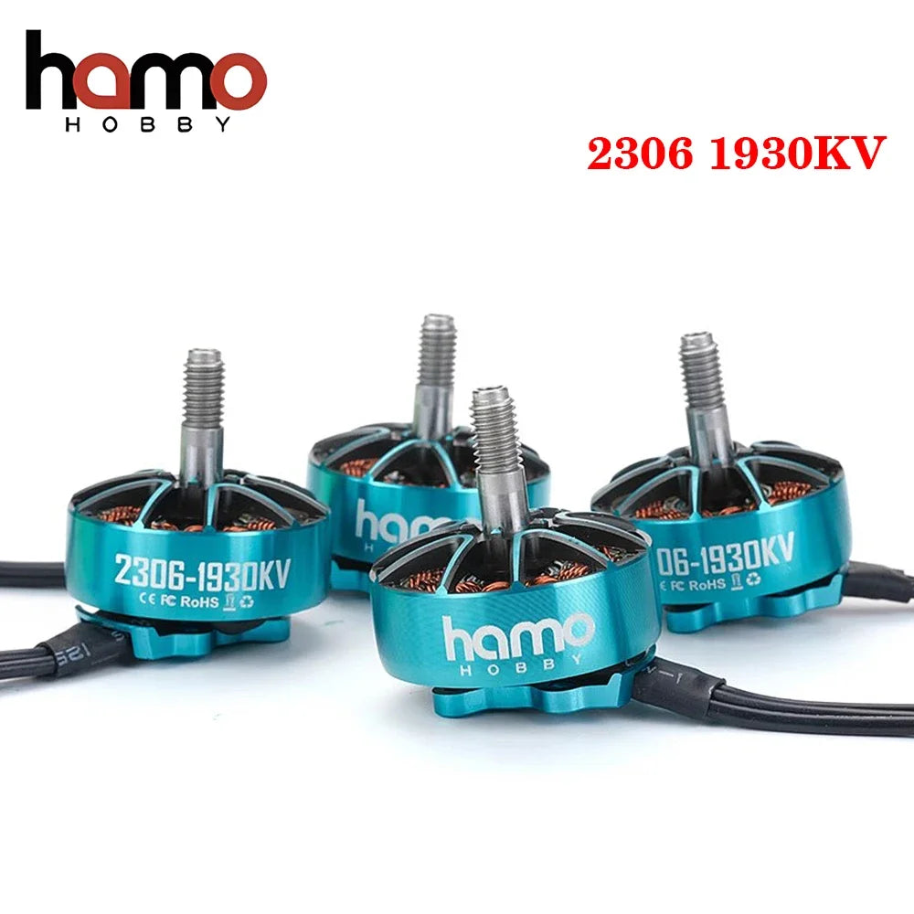Hamo Hobby 2306 1930KV 4-6S 5インチフリースタイルFPVドローン用ブラシレスモーター