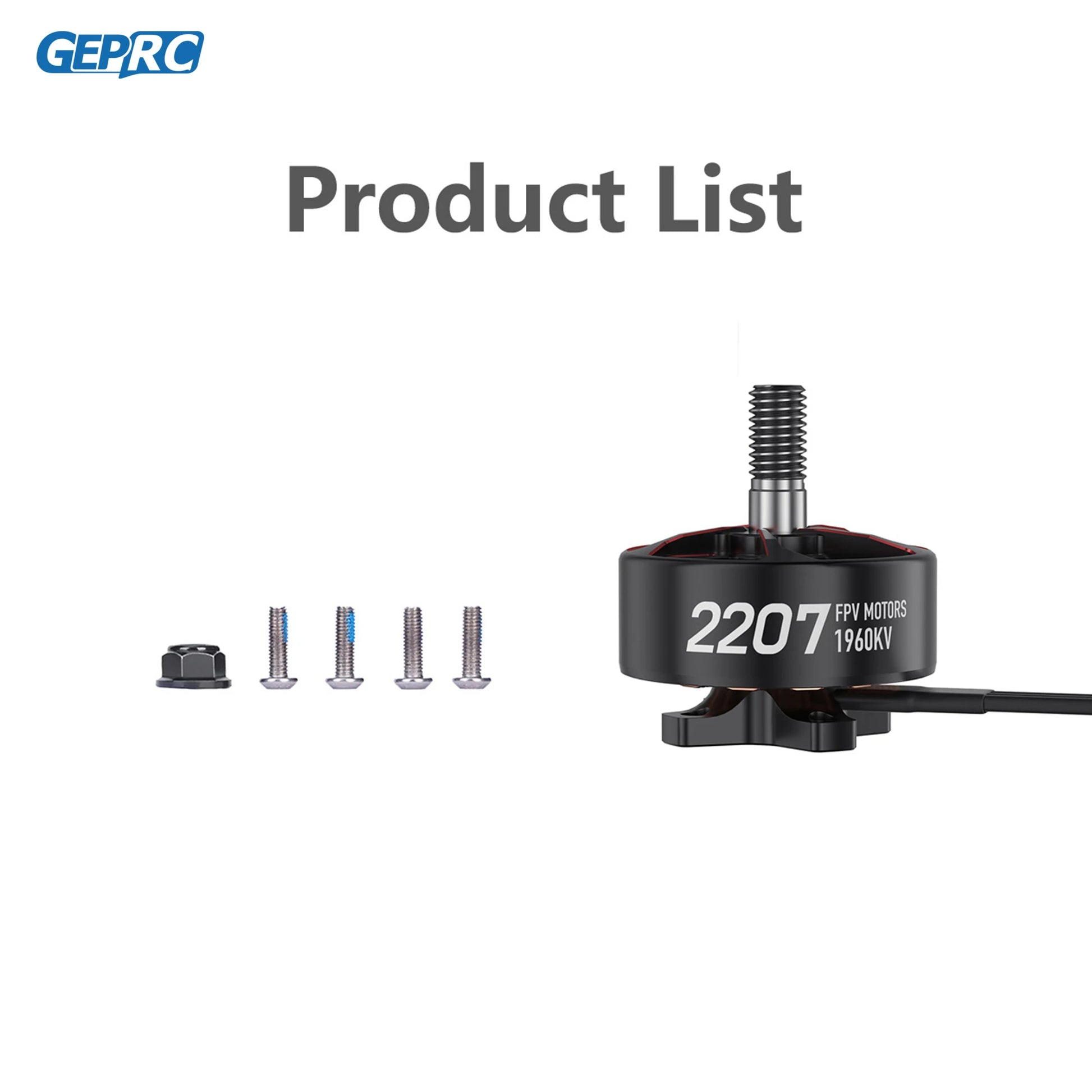 GEPRC Product List FPV MOTORS L lll 220*7
