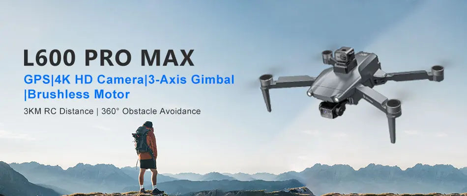 L200 PRO MAX Drone, High-tech drone features 4K camera, stabilizer, and sensors for safe and exciting aerial views.