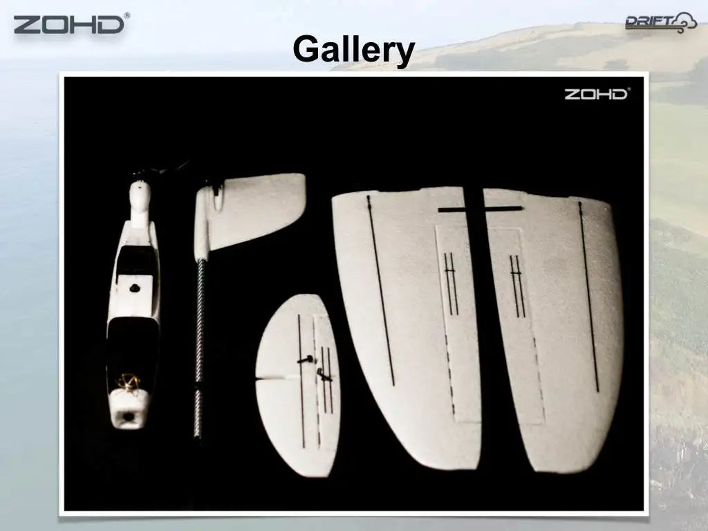 special designed H-girder for main wing, makes it super solid and tough .