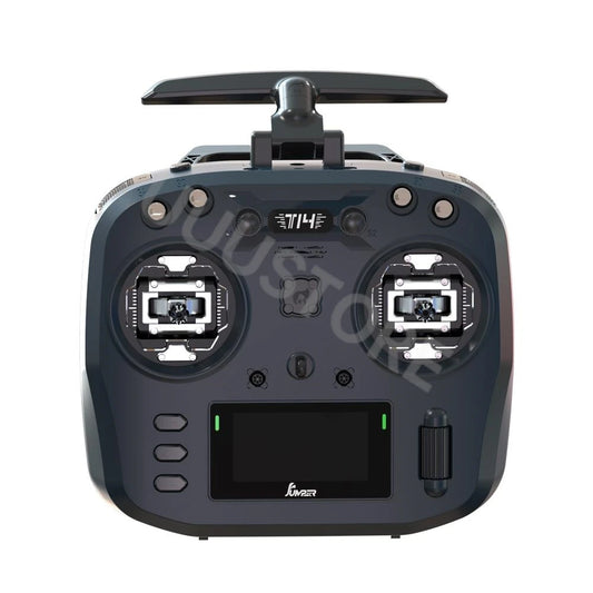 Jumper T14 Verici - 2.4GHz/915MHz 1W ELRS VS-M CNC Hall Sensörü Gimbals FPV RC Racer Drone için 2.42" OLED Ekran EdgeTX Radyo Kontrol Cihazı