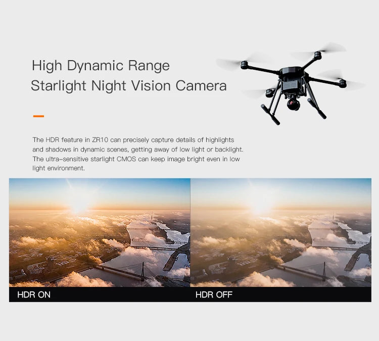 the ultra sensitive starlight CMOS can keep image bright even in Iow Iignt